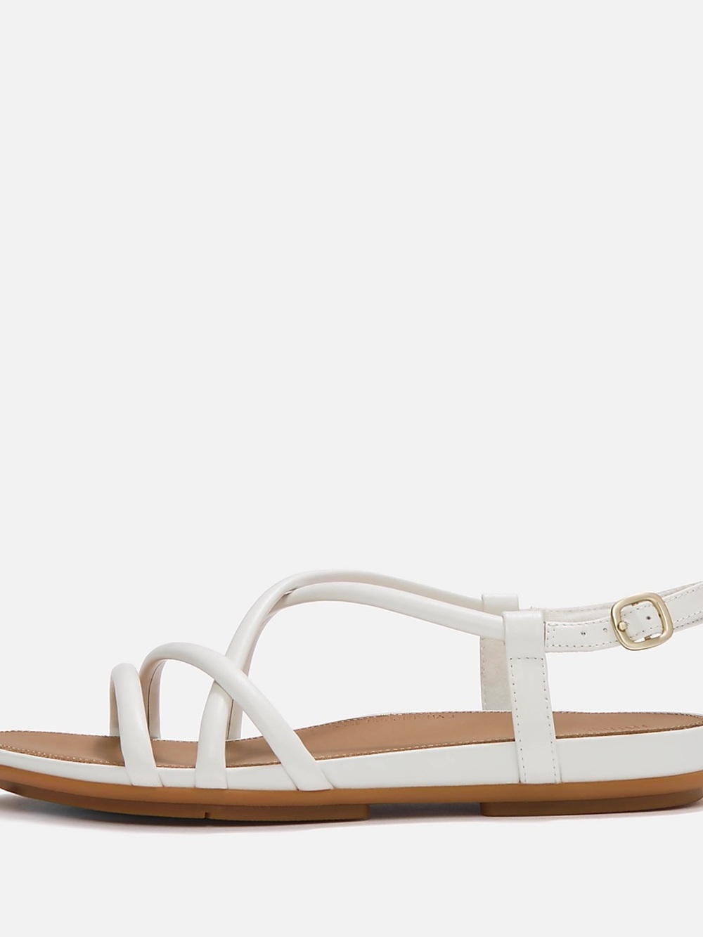 Fitflop Gracie White Strappy Flat Sandals - Women's - Picture 4 of 7